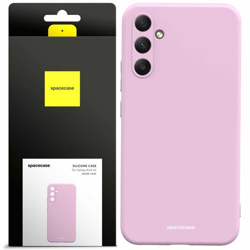 Spacecase Silicone Case Galaxy A34 5G lilac na Arena.pl
