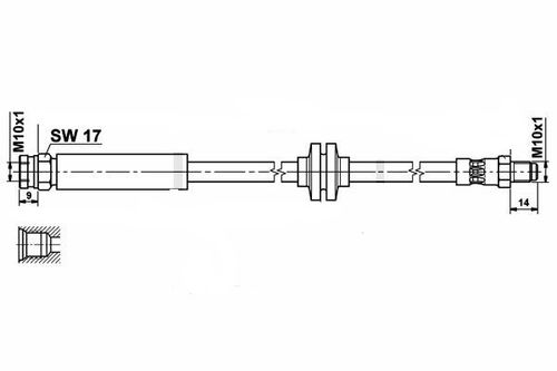 Fiat Tipo 2 Tarcze - Zestaw Przewodów Hamulcowych Teflonowych W Oplocie na Arena.pl