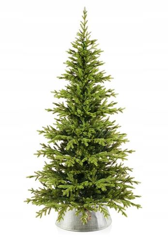 Osłonka choinkowa 40 cm, Srebrna na Arena.pl