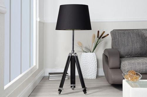 Lampa podłogowa Paura czarna  D2 na Arena.pl