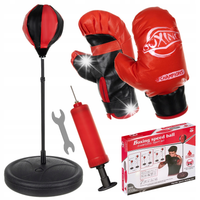 Zestaw BOKSERSKI dla dzieci Stojący Gruszka Bokserska 70-104cm + Rękawice