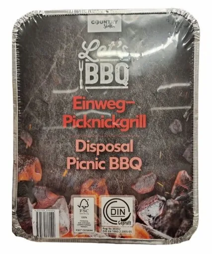 Grill węglowy Country Side 30 x 25 cm zdjęcie 1