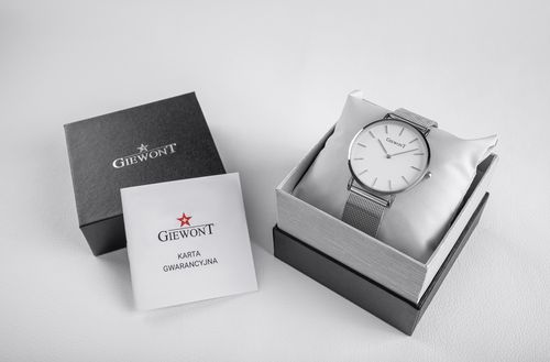 Zegarek Damski GIEWONT Harmony GW1970-3 Pure White/Silver Effect na Arena.pl