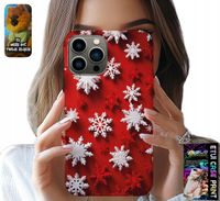 ETUI DO IPHONE 13 PRO - PŁATKI ŚNIEGU, ŚNIEG, GWIAZDKI, ŚWIĘTA