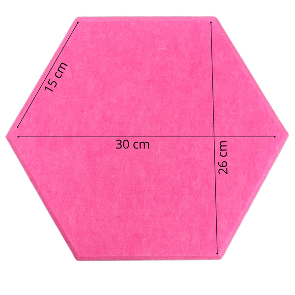Panele Ścienne Filcowe 3D Heksagon Zagłówek Samoprzylepne Akustyczne Soft zdjęcie 4