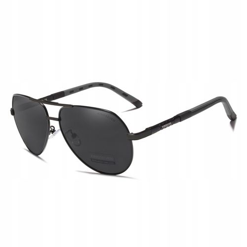 Okulary Przeciwsłoneczne Męskie UV400 PILOTKI Polaryzacyjne KINGSEVEN Etui na Arena.pl