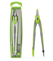 cyrkiel w etui metalowy 2-elementowy fun&joy - zielony