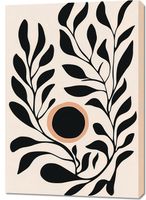 Obraz 70x100cm Kwietnik 2 Minimalistyczny , Wnętrza Styl Skandynawski, Boho