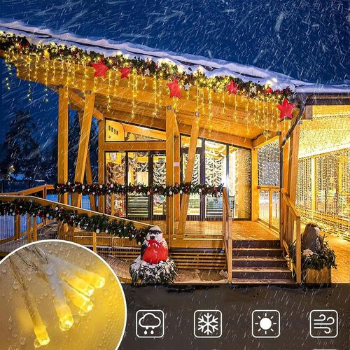 ŁAŃCUCH ŚWIETLNY 5 M, KURTYNA ŚWIETLNA LED, DO UŻYTKU WEWNĄTRZ I NA IMPREZĘ na Arena.pl