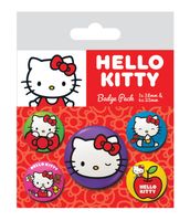 Zestaw przypinek Hello Kitty
