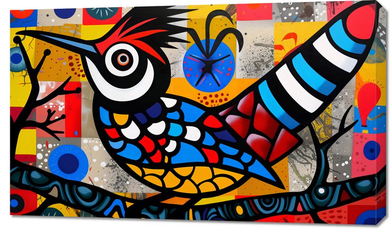 Obraz 100x60cm Ptak Na Wznak zdjęcie 1