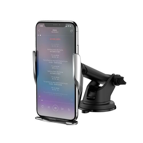 HOCO S14 CAR MOUNT WIRELESS CHARGER SILVER na Arena.pl