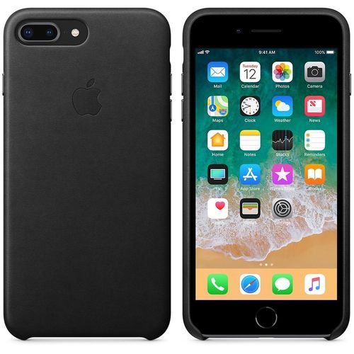 Apple iPhone 8 Plus / 7 Plus Leather Case - Black na Arena.pl
