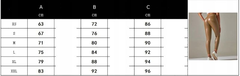 Legginsy MODNE Wysoki Stan MODELUJĄCE EKO  z Marszczeniem CZARNE r.M zdjęcie 12
