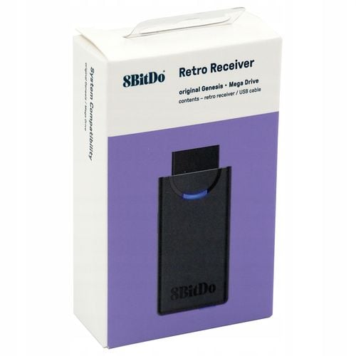 Adapter 8BITDO Retro Receiver do SEGA Genesis & Mega Drive Czarny na Arena.pl