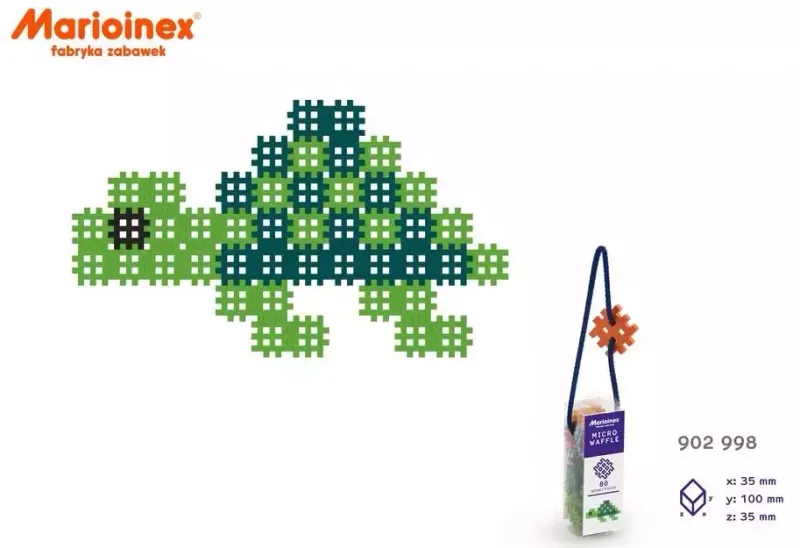 Klocki Micro Wafle 80el zdjęcie 1