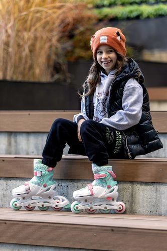 Rolki-Wrotki Regulowane 3w1 Croxer Inez 26-29 LED na Arena.pl