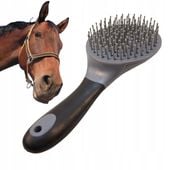 Szczotka York Axel do grzywy i ogona konia SZARA - WYGODNA I