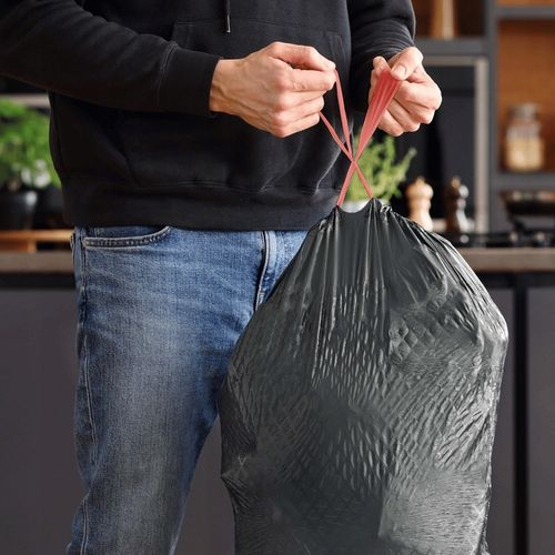 WORKI NA ŚMIECI 120L JAN NIEZBĘDNY MAGNUM FLEX & STRONG Z TAŚMĄ 40SZT MOCNE na Arena.pl