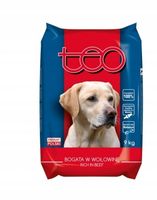 Karma dla psa psów pies bogata w wołowinę 1kg TEO
