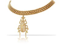 naszyjnik bismark ze skarabeuszem z kolekcji beetle brilliance