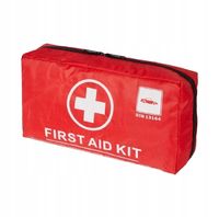 APTECZKA SAMOCHODOWA 41 elementów plastry bandaże opatrunki FIRST AID KIT