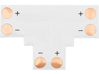 Konektor do taśm LED typu T 10mm 2pin