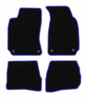 Dywaniki welurowe CARLUX-BLUE do VW Passat B5 FL 2000-2005, czarne