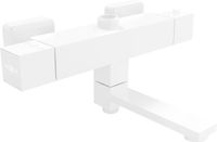 MEXEN CUBE BATERIA WANNOWO-PRYSZNICOWA TERMOSTATYCZNA BIAŁA