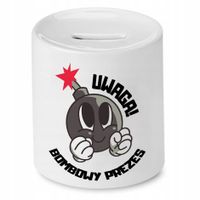 Dla Prezesa Viceprezesa Skarbonka Bombowy Prezes Z Nadrukiem Ze Zdjęciem