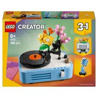 LEGO Creator 3w1 31172 Gramofon z kwiatami