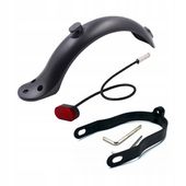 Błotnik Tył do Xiaomi M365 PRO Światło + Wspornik