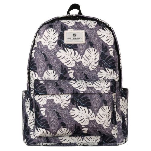 jednokomorowy plecak miejski z zewnętrzną kieszenią - peterson na Arena.pl