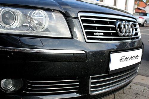 AUDI A8 D3 4E Listwy CHROM GRILL na atrapę Tuning na Arena.pl
