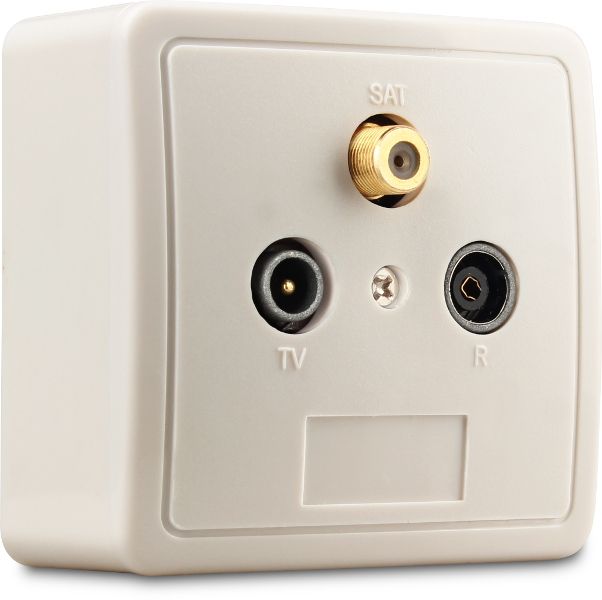 GNIAZDO SSD2-10 RTV/SAT zdjęcie 1