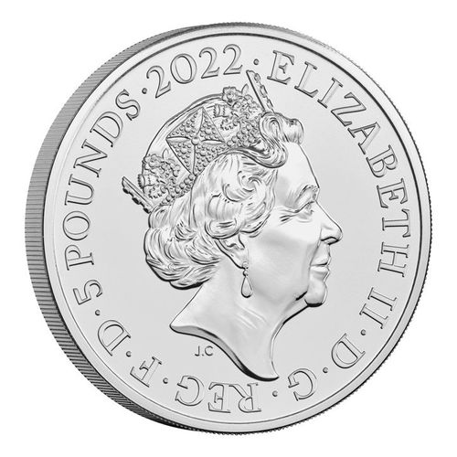 The Queens Reign - Commonwealth Miedzionikiel £5 2022 na Arena.pl