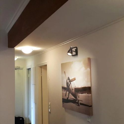 Lampa kinkiet ścienny KINGA 1D czarny GU10 1x4W 03251 Struhm na Arena.pl