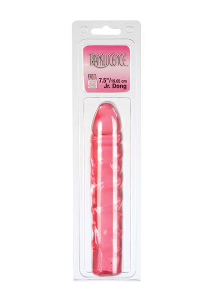 Dildo-Translucence 7.5 Jr Dong Red zdjęcie 4