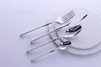 Sztućce - NEW DESIGN -24 Szt - CHROME - HIT