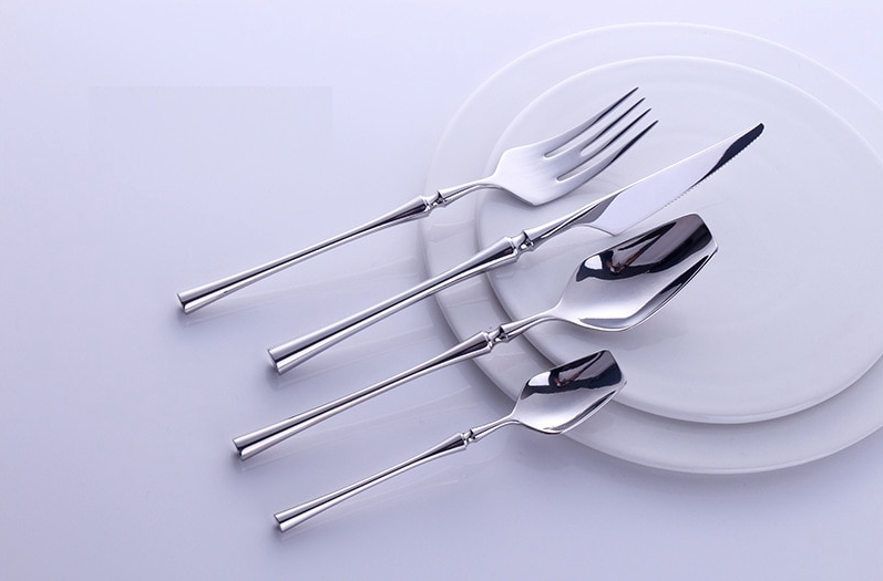 Sztućce - NEW DESIGN -24 Szt - CHROME - HIT zdjęcie 1