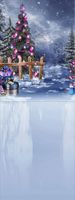 TŁO FOTOGRAFICZNE ścianka Boże Narodzenie 1,5x4m