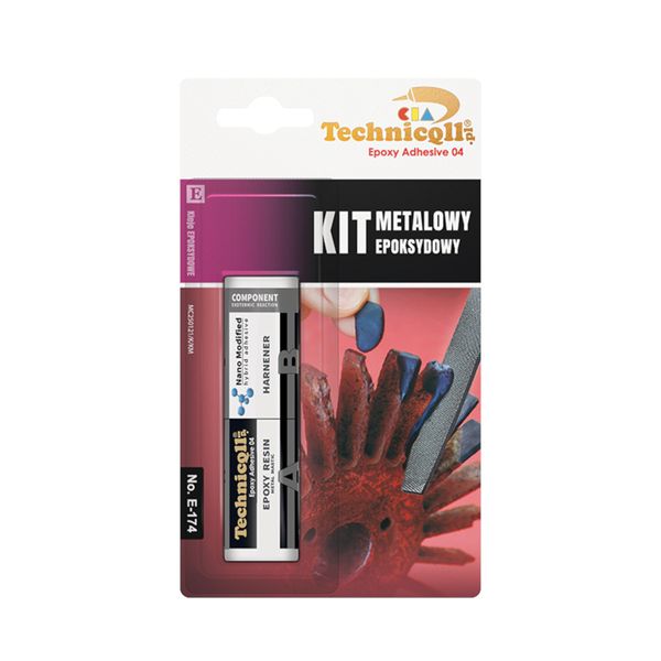 Technicqll Kit Metalowy Epoksydowy 40g zdjęcie 1