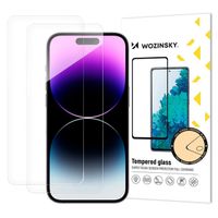 Szkło hartowane na iPhone 17 Pro / 16 Pro Tempered Glass - 2 szt.