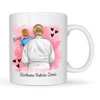 Prezent Dla Babci Kubek Z Wnukami Na Urodziny Imieniny Upominek