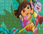 Puzzle tradycyjne Dora Odkrywca