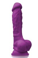 dildo 22,7 cm blush colours pleasures purple blush