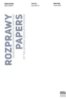 Rozprawy Muzeum Narodowego W Krakowie. Tom 12