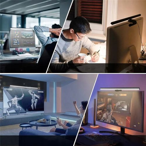 LAMPKA LED NA MONITOR DO KOMPUTERA NOCNA REGULOWANA MOCNA LISTWA 50CM USB-C na Arena.pl