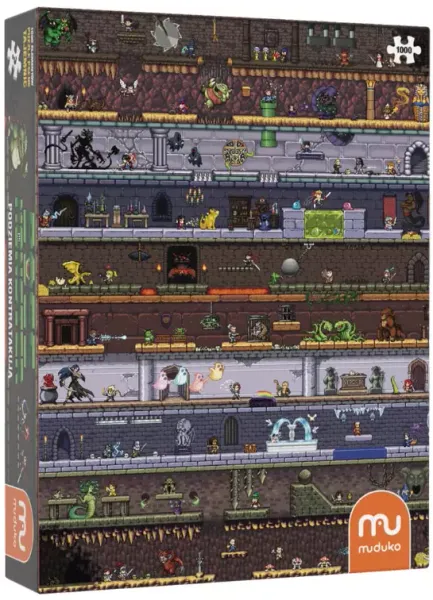 Puzzle 1000 elementów. Boss Monster zdjęcie 1