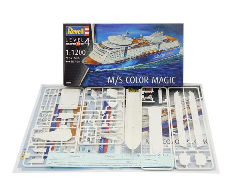 A8376 Model statku do sklejania M/S Color Magic na Arena.pl